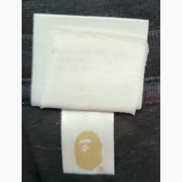 BAPE Black Multi Camo Shark T-Shirt - Picture 9 of 11